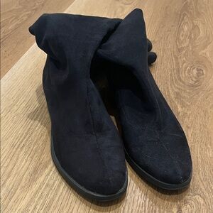 Bussola Black Suede Boots